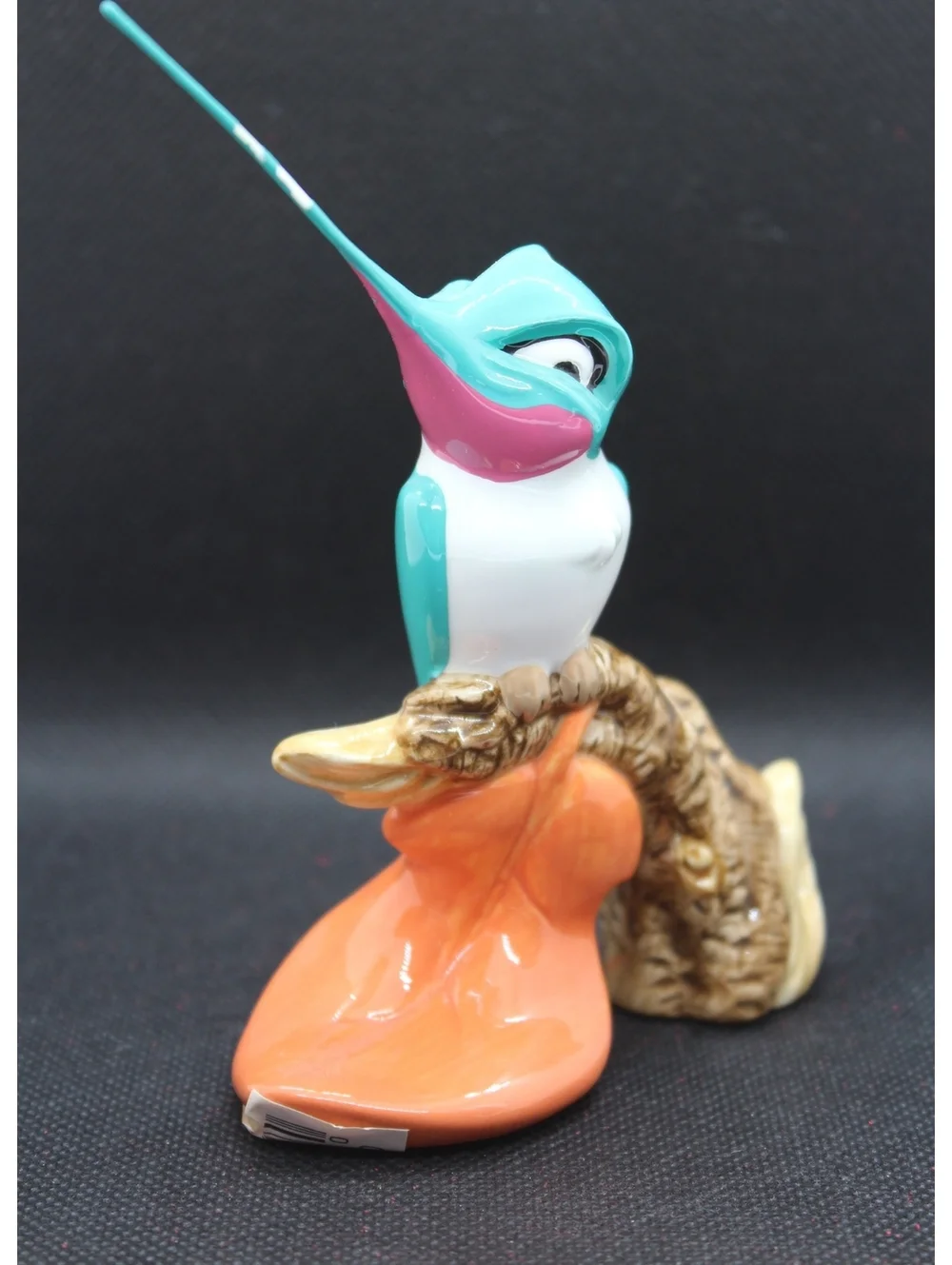 Vintage Disney Pocahontas Flit Hummingbird Porcelain Figurine 5